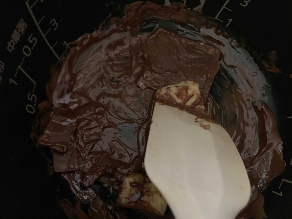 ガトーショコラ炊飯器ケーキ